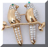 Lilly's Vintage Jewelry Marked Brooches, Clips, Pins